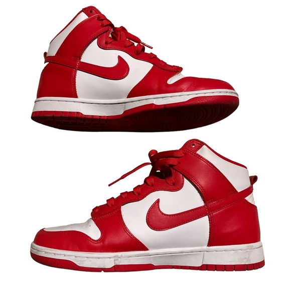 Nike Dunk High University Red - Picture 1 of 9